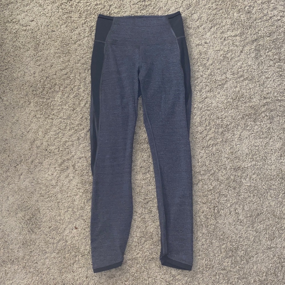 NWOT lululemon cropped leggings marled grey